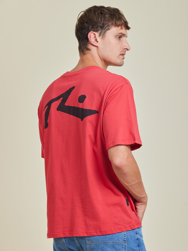 T-SHIRT GALIS RUSTY Rojo