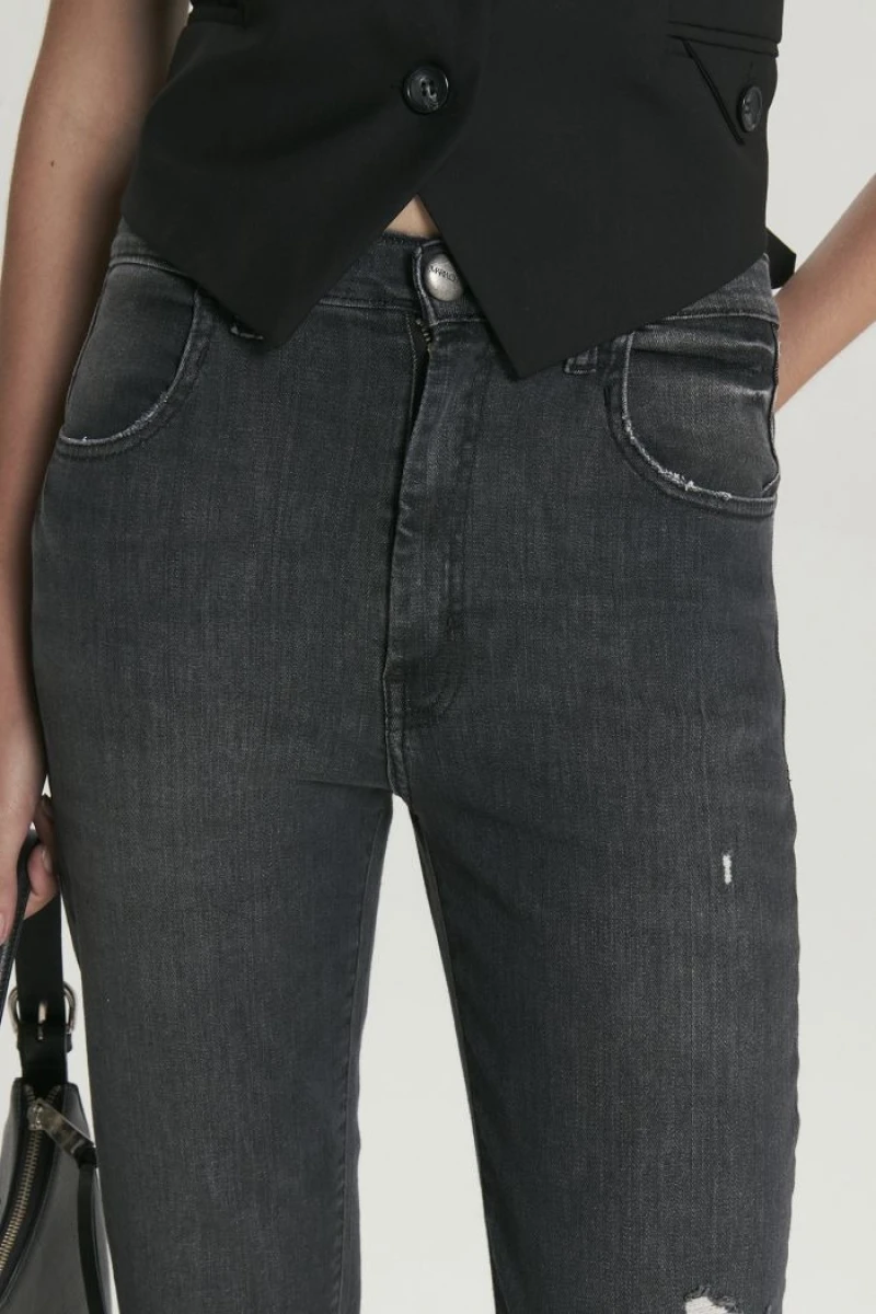 STRAIGHT BOOTCUT Negro