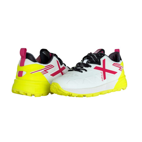 Championes Munich Drag 04 White/Pink/Yellow