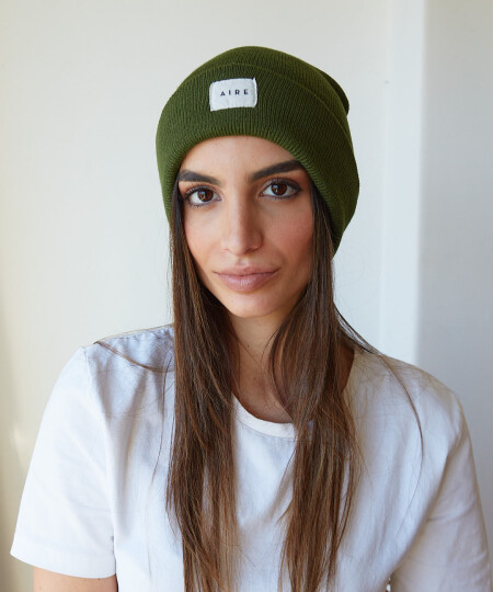 BEANIE STRETCH VERDE