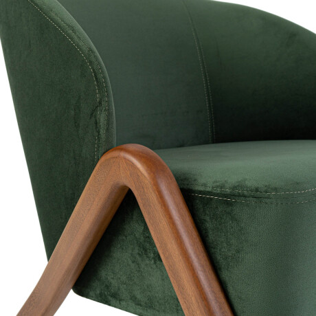 BUTACA TELA VERDE ARCO