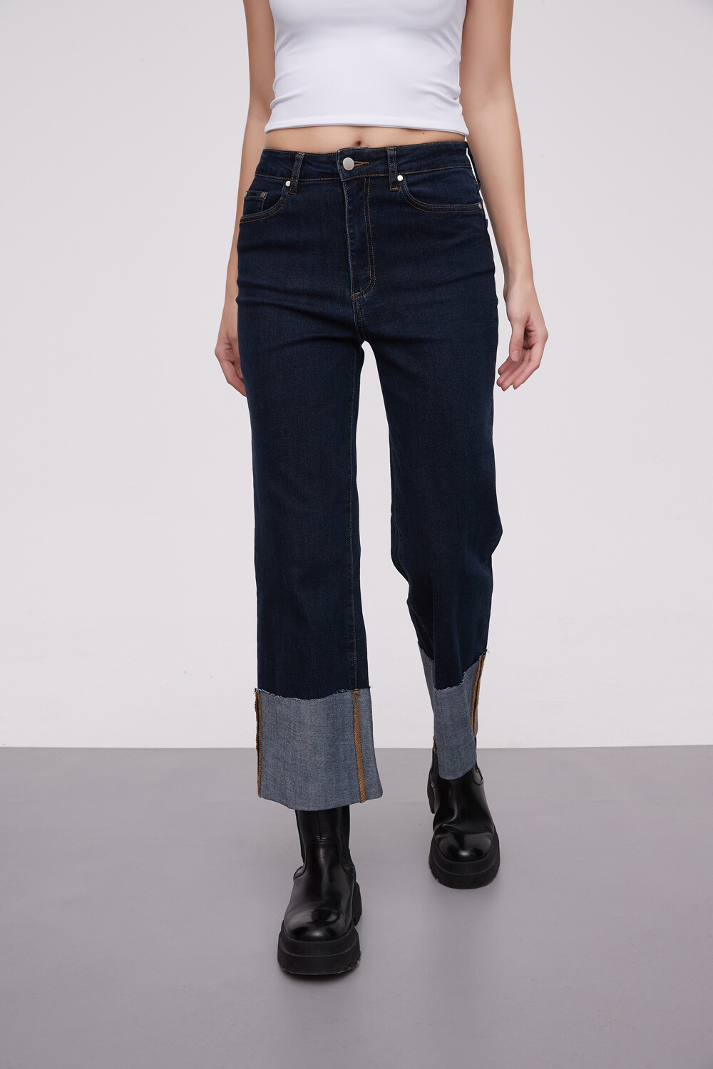 Pantalon Lilins Azul Indigo