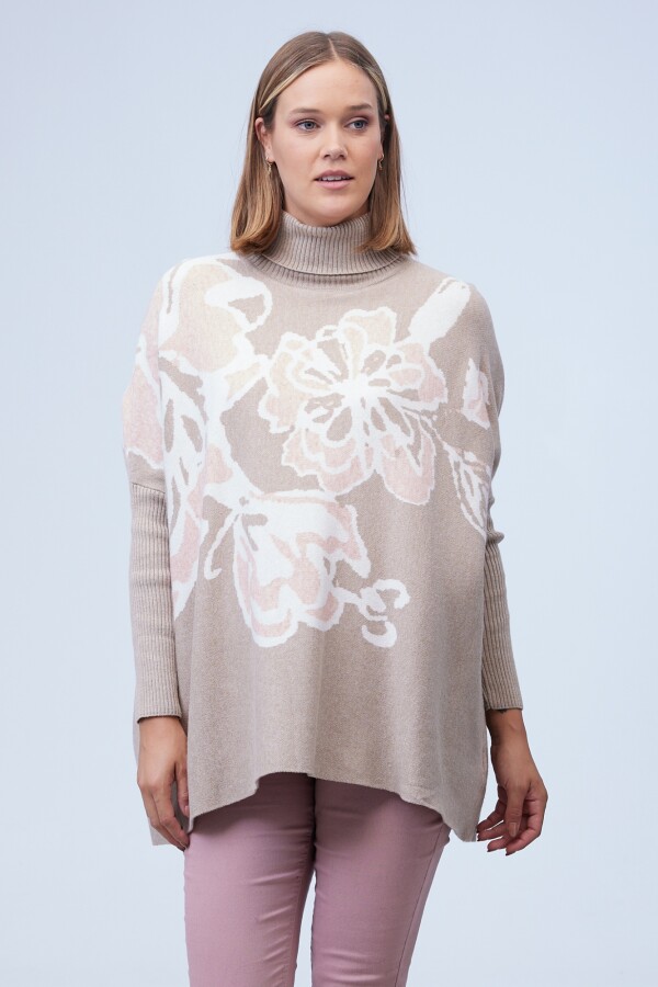 Polera Oversize MULTI/ROSA