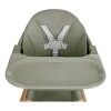 Silla de comer WOODY 6 en 1 KIKKABOO green army Silla de comer WOODY 6 en 1 KIKKABOO green army