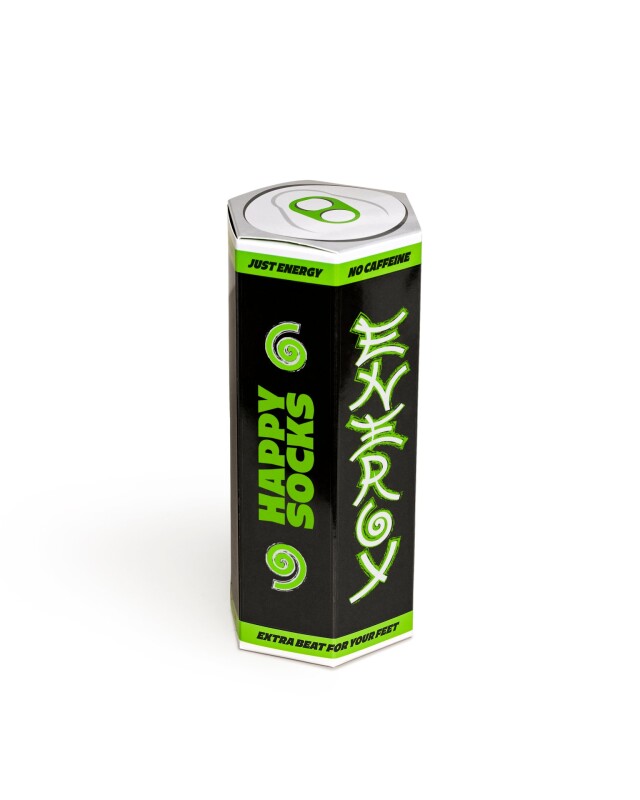 Happy Socks Pack 2 Par De Medias Regalo - Energy Drink Happy Socks Pack 2 Par De Medias Regalo - Energy Drink