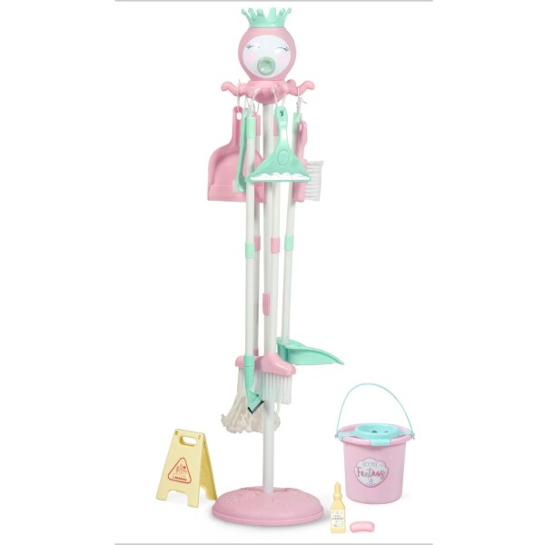Set Juguetes Limpieza Hogar De Cuevas Infantil 12 Accesorios Variante Color Multicolor