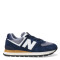 Championes de Hombre New Balance 574 Azul Marino - Blanco