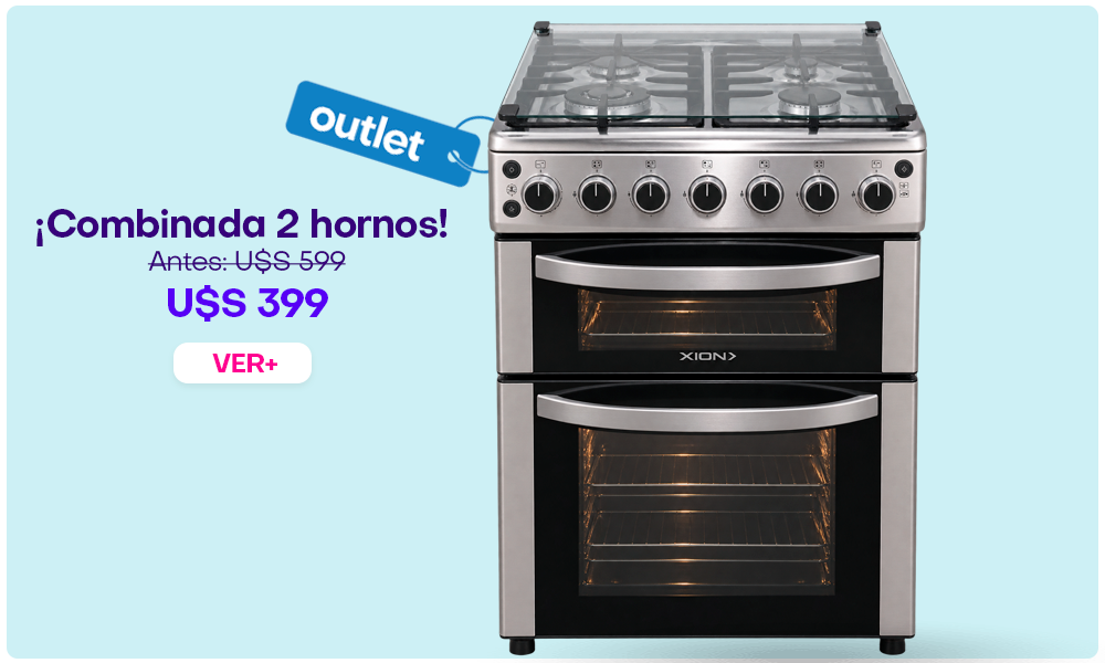 Cocina Combinada Xion Doble Horno