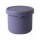 Contenedor Recipiente de Alimentos 250Ml c/ Tapa en Silicona Violeta