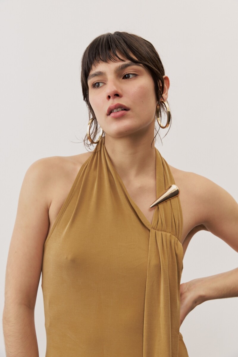 Vestido Petja MOSTAZA