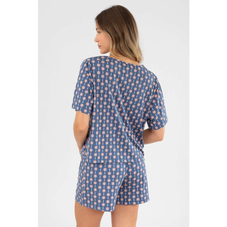 Style mica blue Azul