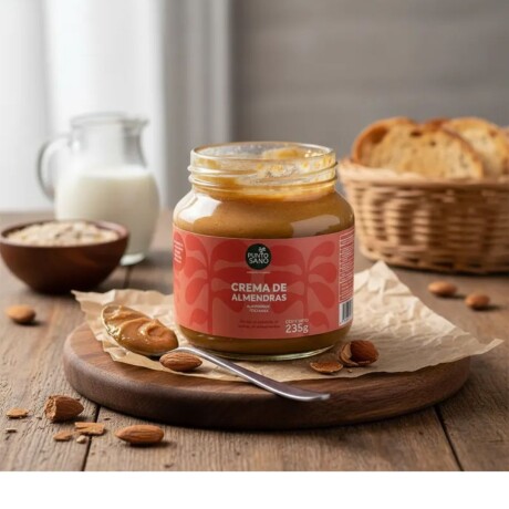 Crema de Almendras 235 grs Punto Sano Crema de Almendras 235 grs Punto Sano