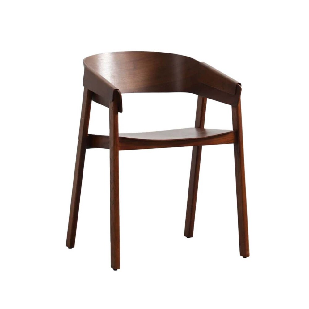 SILLA DE COMEDOR MADERA MARRON FREDERIK