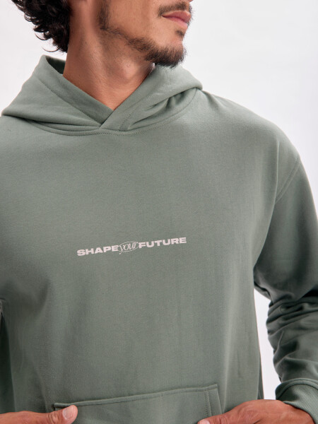 Canguro deportivo oversize Shape Verde