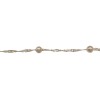 Pulsera Singapur con bolitas-Plata 925 -Sin piedra-PU3699 sinpiedra