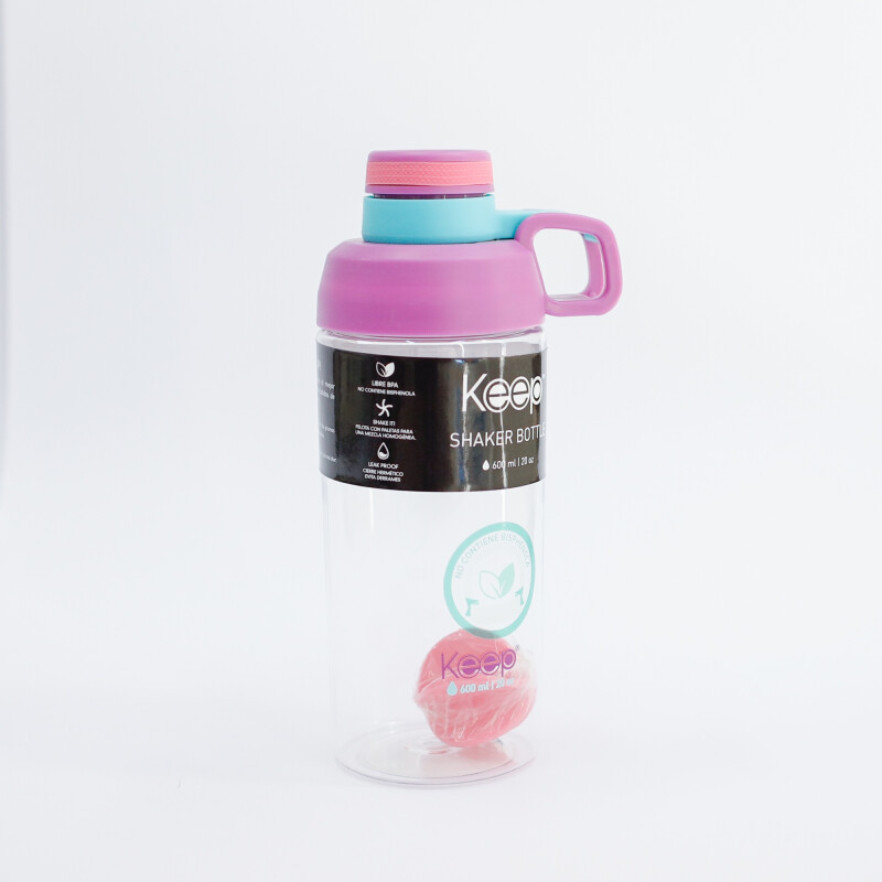 Botella Shaker Lila