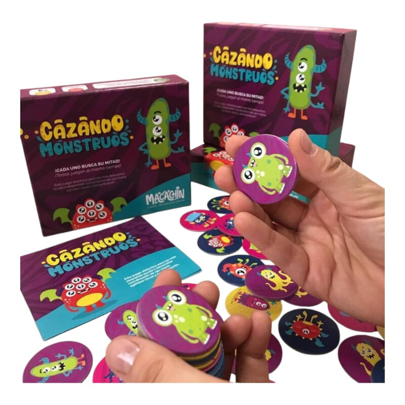 Juego de Mesa Cazando Monstruos Macachin Juego de Mesa Cazando Monstruos Macachin