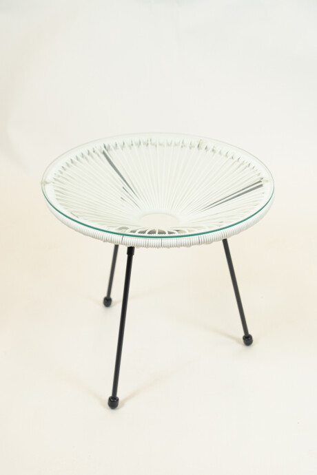 Mesa Living Acapulco Blanco