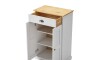 Zapatera - 2 Puertas - 1 Cajón - Línea Valenciana - Blanco Zapatera - 2 Puertas - 1 Cajón - Línea Valenciana - Blanco