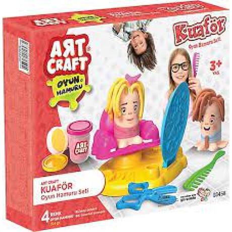 Set De Masa Art Craft Hairdresser Play Dough Set De Masa Art Craft Hairdresser Play Dough