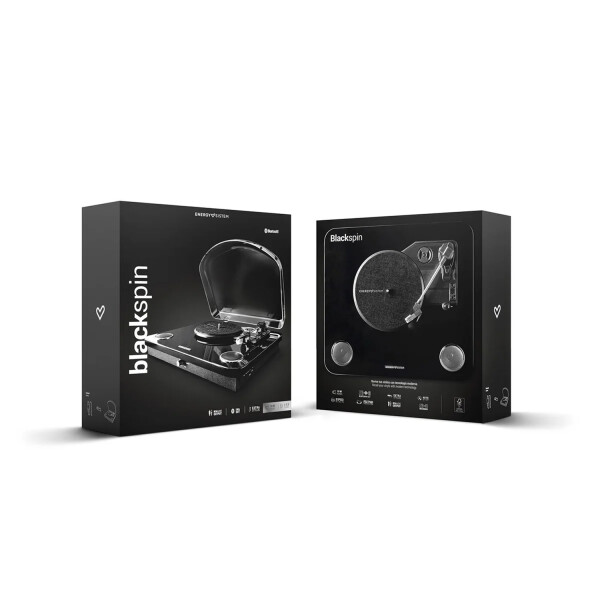 Bandeja Tocadiscos Energy Sistem Blackspin Icon BANDEJA TOCADISCOS BLACKSPIN ICON E/SIST