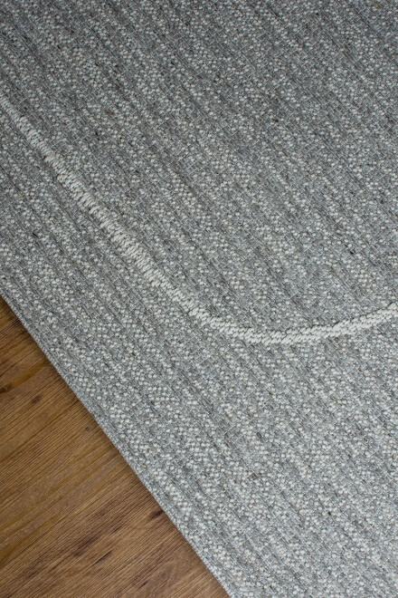 PURE ALFOMBRA PURE PUR/B216/AN14/ 240X330 WOOL/ANGORA GREY