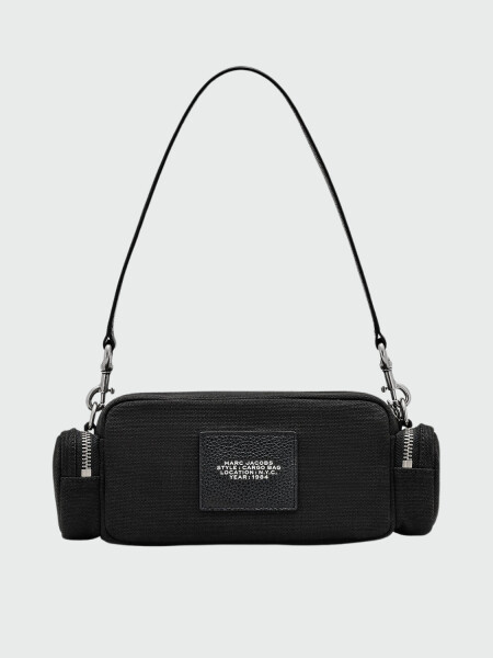THE CARGO CANVAS SHOULDER BAG Negro