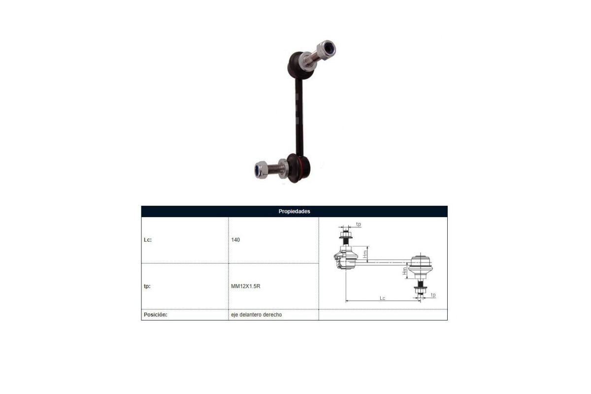 Bieleta Toyota Hilux 04-25 Der Bieleta Toyota Hilux 04-25 Der