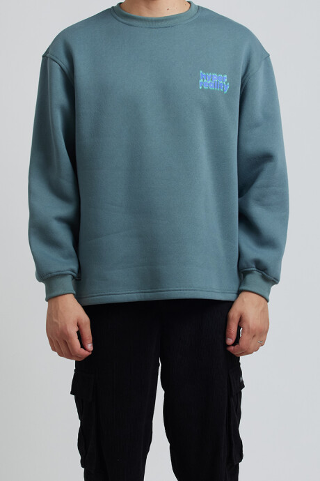 SWEATER PERIL DIXIE Azul Piedra