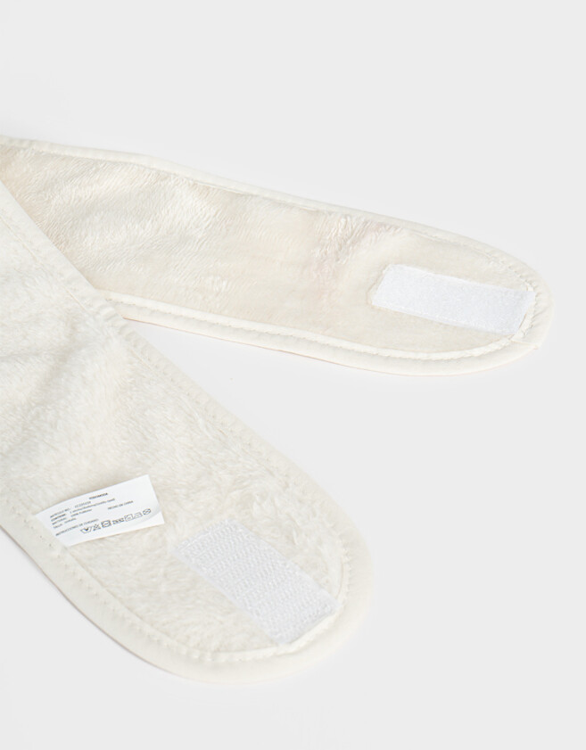 Vinchas Textiles Hair Care Vincha Textil - Blanco Crudo
