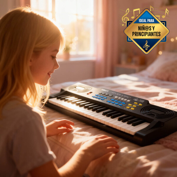 Organo Musical Teclado Piano Electrico Instrumento 37 Teclas Tonos Ritmos Con Microfono Imback Organo Musical Teclado Piano Electrico Instrumento 37 Teclas Tonos Ritmos Con Microfono Imback