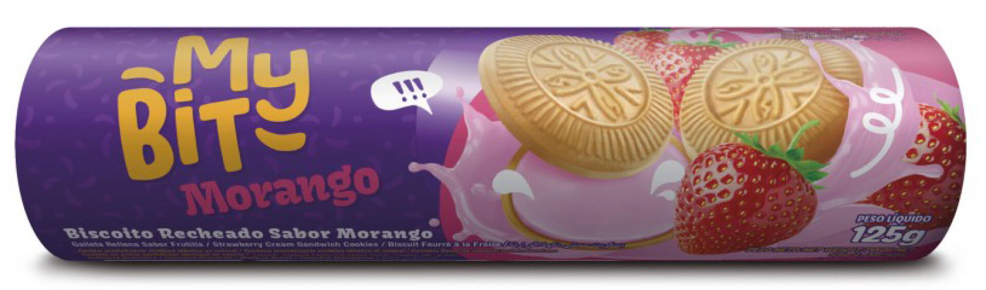GALLETA RELL MY BIT 110G FRUTILLA 