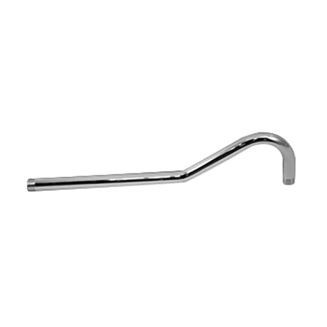 GRIFERIA BRAZO DE DUCHA CROMADO BRILLO 42CM PARA BAÑO CROMO
