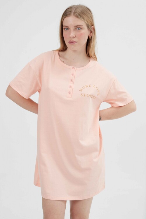 Camisón Fran Rosado