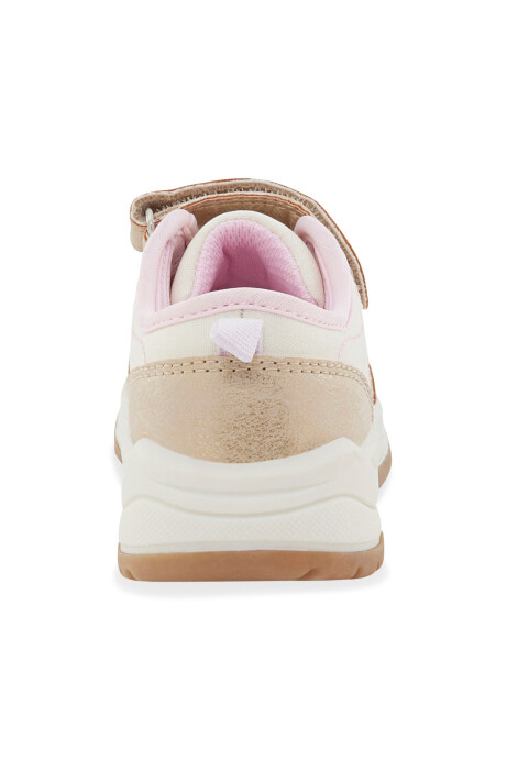 Championes sienna, diseño floral Sin color