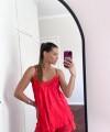 Muscu seda rojo