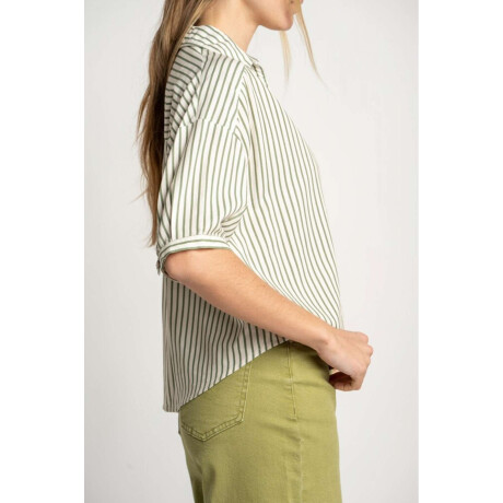 Camisa A Rayas Nacar