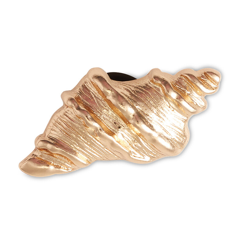 Jibbitz™ Charm Gold Sea Shell Multicolor
