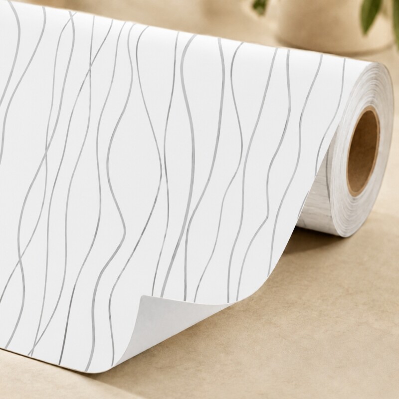 Vinilo decorativo 45 cm x 5 m ONDAS