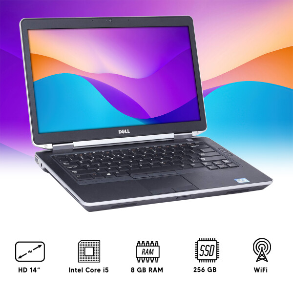 Notebook Dell Latitude E6440 I5/ 8 Gb Ram/ 256 Gb Ssd NOTEBOOK RFPL DELL 6440 I5/8/240/14"