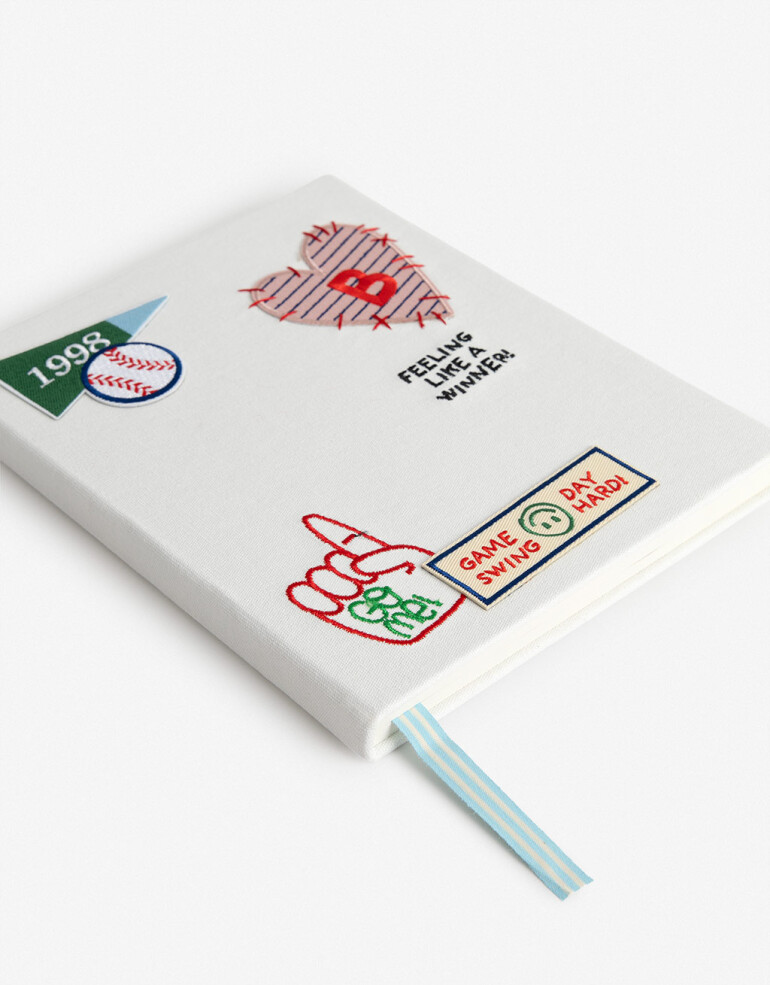 Anotadores Cuadernos y Memos Cuaderno Entelado College - Combinacion Tricolor