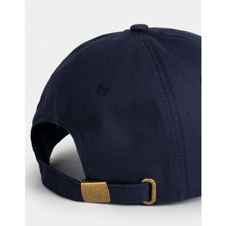 Gorra Denim Bordada Azul Marino