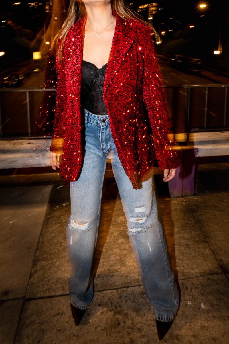 Blazer Lejue Rojo