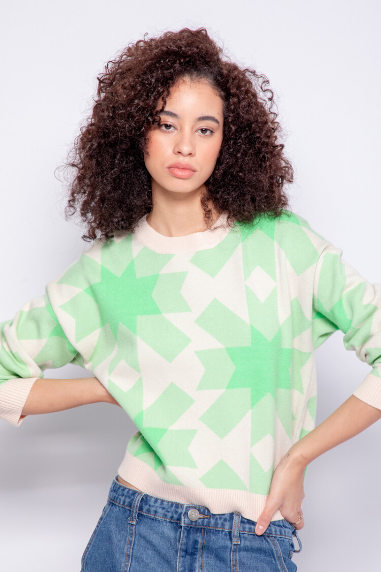 SWEATER RAFAEL Verde Menta