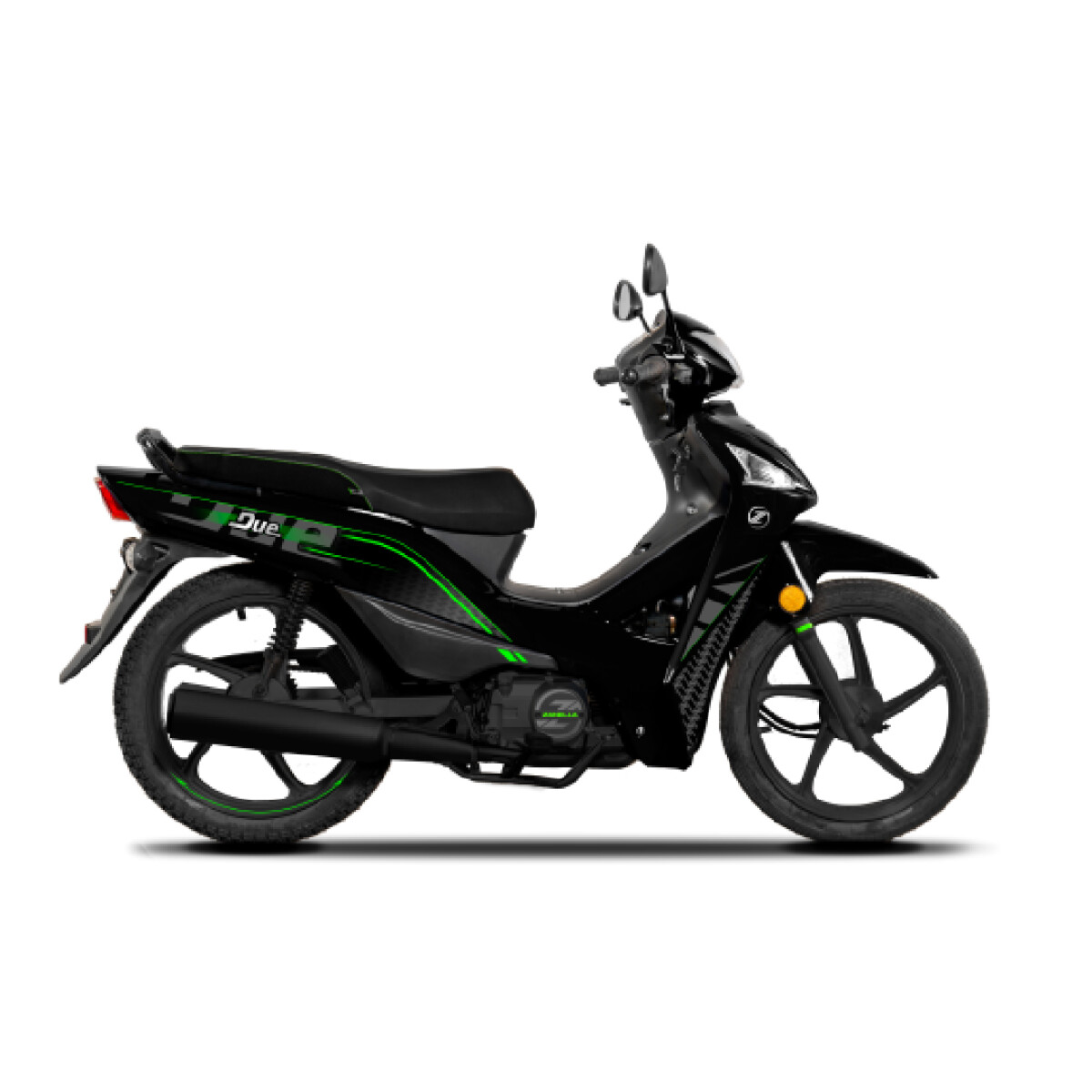 Moto Zanella Due 125 F Negra 