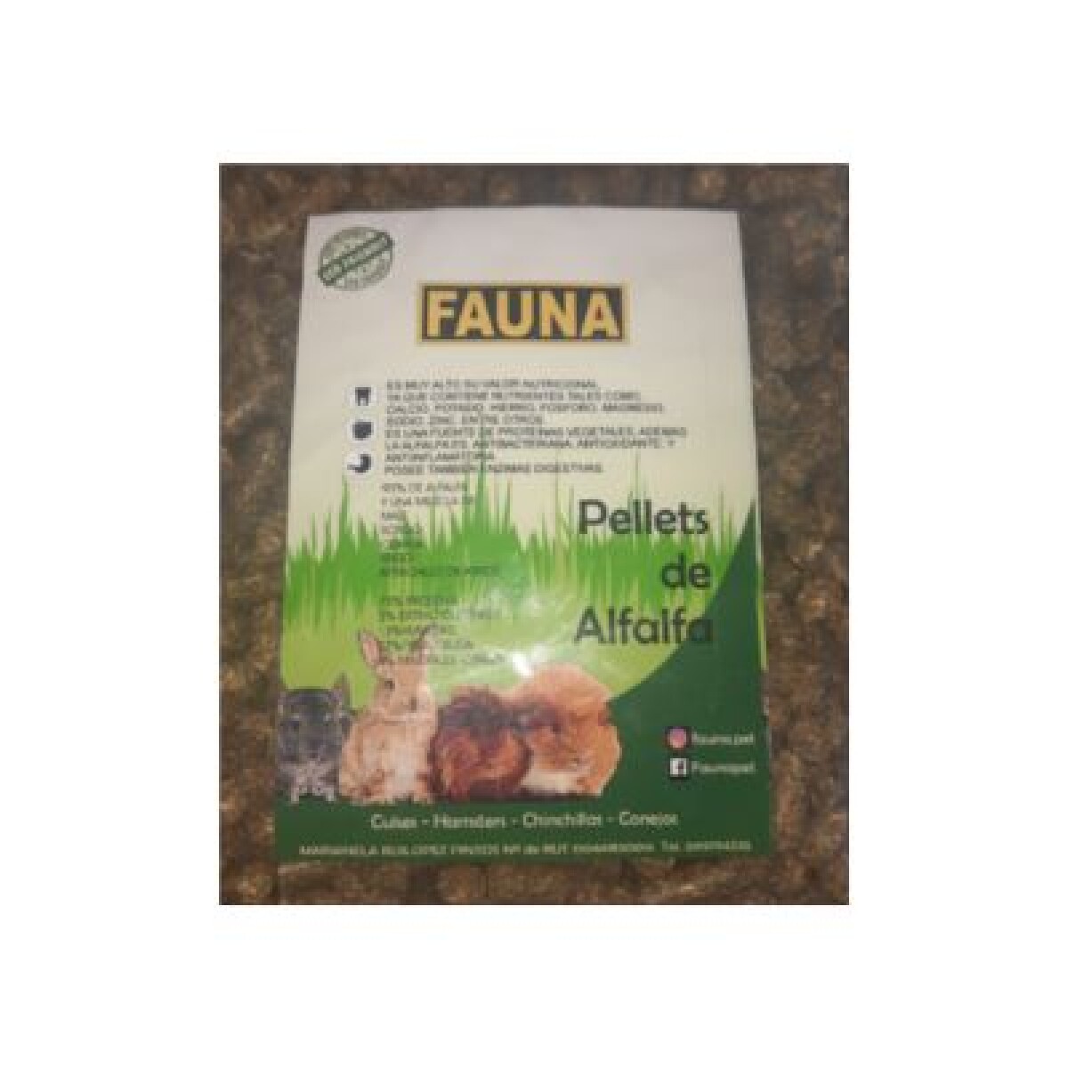 FAUNA PELLETS DE ALFALFA - Unica 