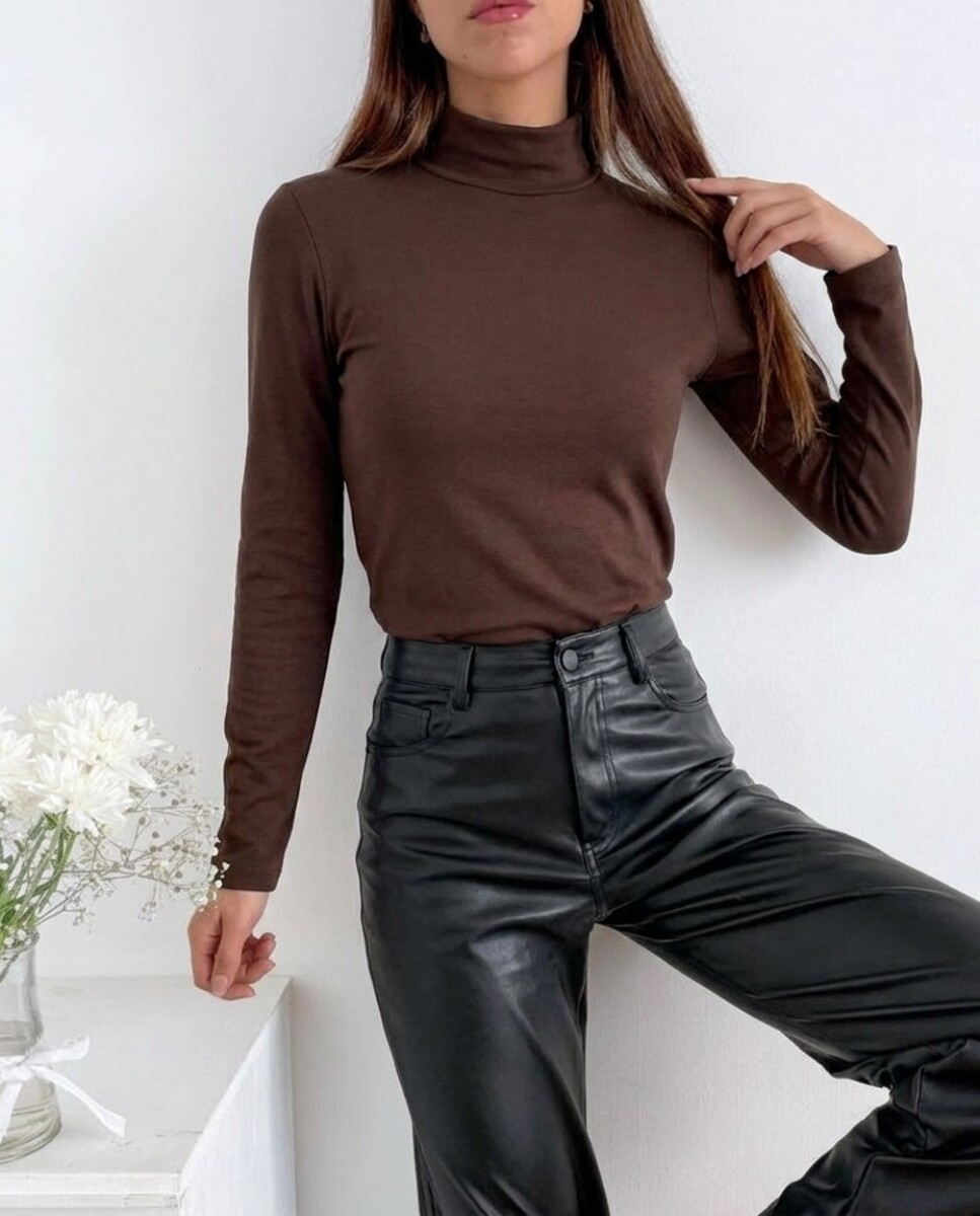 Polera Larissa - Chocolate 
