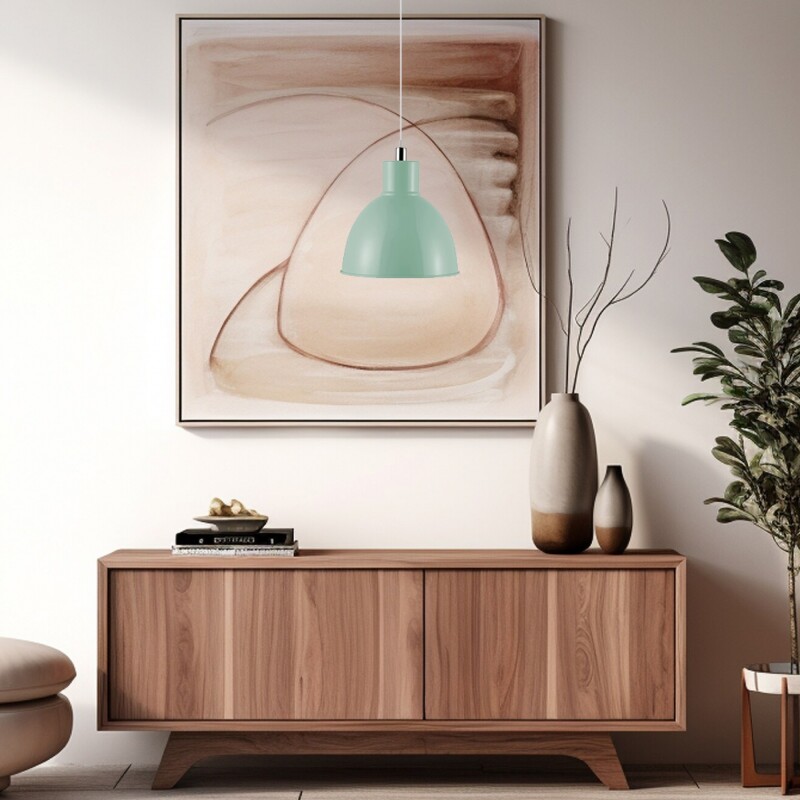 ARTEFACTO COLGANTE DECORATIVO ALPHA Lámpara Colgante Alpha Verde