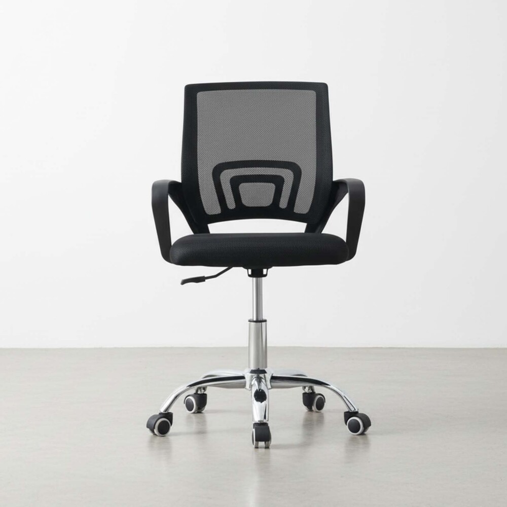 SILLA DE ESCRITORIO MALLA NEGRO HY-520P