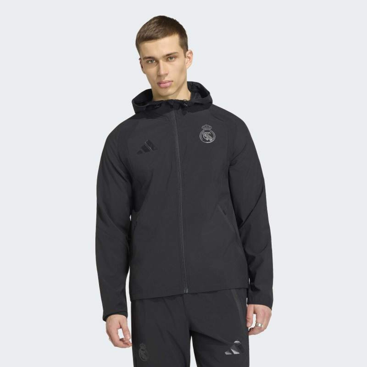 Campera Adidas Real Madrid Travel - Negro 